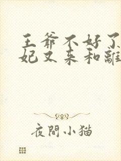 王爷不好了,王妃又来和离了免费阅读