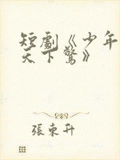 短剧《少年出拳天下惊》