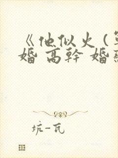 《他似火 (军婚 高干 婚恋)》