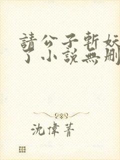 请公子斩妖裴不了小说无删减版