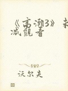 《高潮3》未删减观看