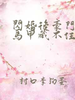 闪婚后豪门老公马甲藏不住2