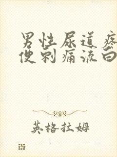 男性尿道疼痛小便刺痛流白色液体吃什么药