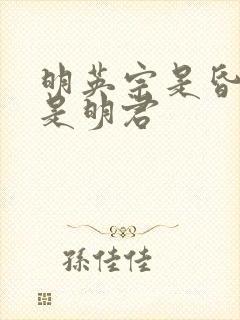 明英宗是昏君还是明君
