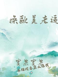 操欧美老逼网