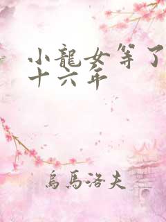 小龙女等了杨过十六年