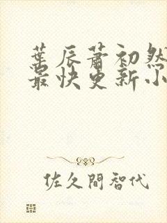 叶辰萧初然最新最快更新小说