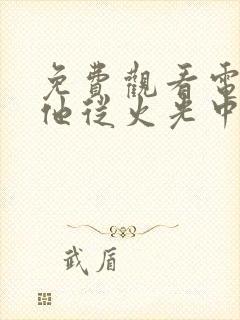 免费观看电视剧他从火光中走来