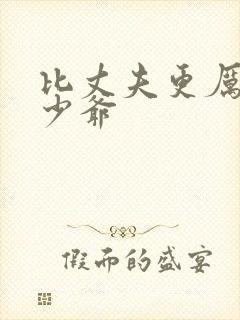 比丈夫更厉害的少爷