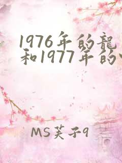 1976年的龙和1977年的蛇婚姻好吗