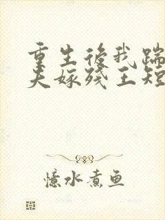 重生后我踹掉渣夫嫁残王短剧免费观看