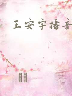 王安宇播音腔