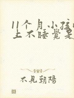 11个月小孩晚上不睡觉是什么原因