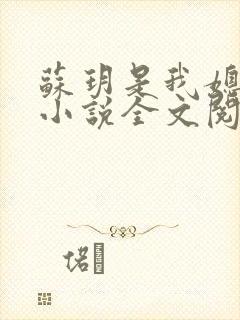 苏玥是我媳妇的小说全文阅读无弹窗