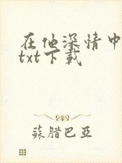 在他深情中陨落txt下载