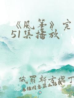 《风筝》完整版51集播放