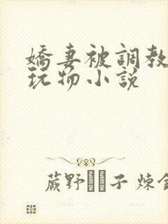 娇妻被调教沦为玩物小说