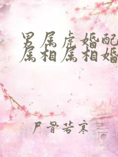 男属虎婚配最佳属相属相婚配表