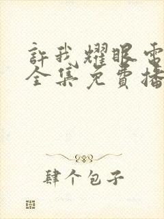 许我耀眼电视剧全集免费播放
