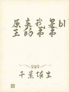 原来我是bl男主的弟弟
