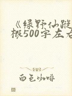 《绿野仙踪》梗概500字左右六年级