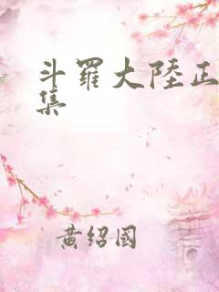 斗罗大陆正版全集