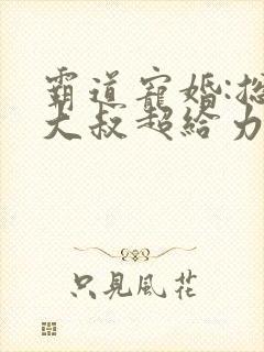 霸道宠婚:总裁大叔超给力
