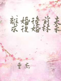 离婚后前夫哭着求复婚林未央免费阅读全文