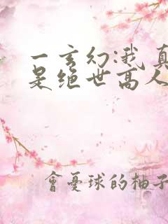 一玄幻:我真不是绝世高人