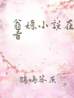 翁媳小说在线观看