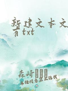 新建文本文档没有txt