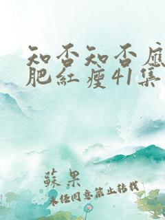 知否知否应是绿肥红瘦41集