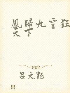 凤归九霄狂妃逆天下