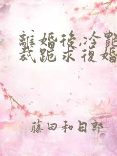 离婚后,冷艳总裁跪求复婚免费在线阅读