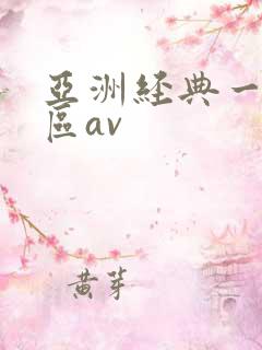 亚洲经典一区二区av