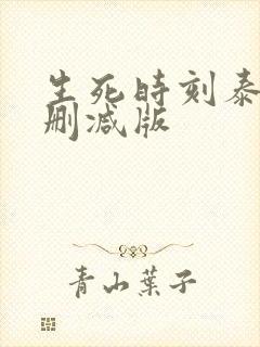 生死时刻泰剧未删减版