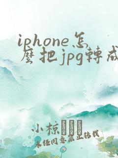 iphone怎么把jpg转成pdf