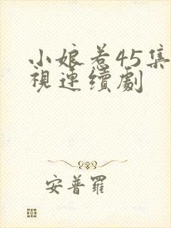 小娘惹45集电视连续剧