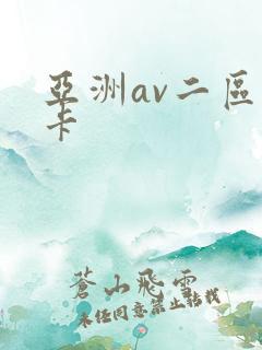 亚洲av二区不卡