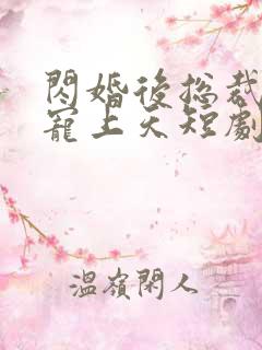 闪婚后总裁把我宠上天短剧