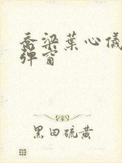 乔梁叶心仪 无弹窗