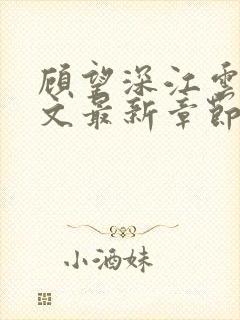 顾望深江云语全文最新章节免费阅读