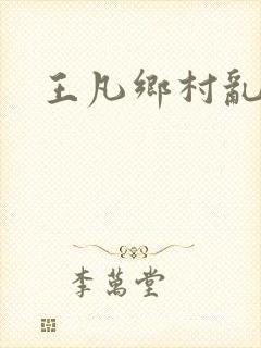 王凡乡村乱情