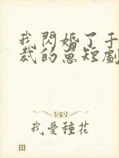 我闪婚了千亿总裁的崽短剧免费观看