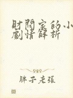 财阀家的小儿子剧情解析