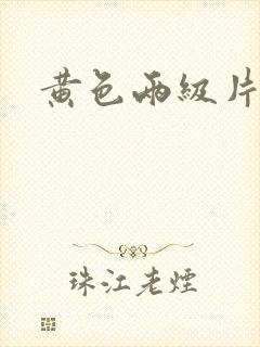 黄色两级片