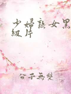 少妇熟女黑丝一级片