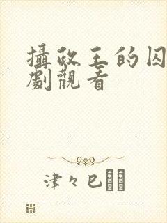 摄政王的囚凰短剧观看