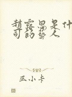 赵露思是什么公司的艺人
