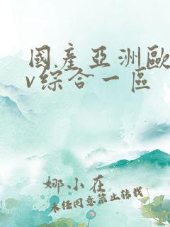 国产亚洲欧洲av综合一区